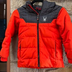 Boys size 7 Spyder ski jacket.